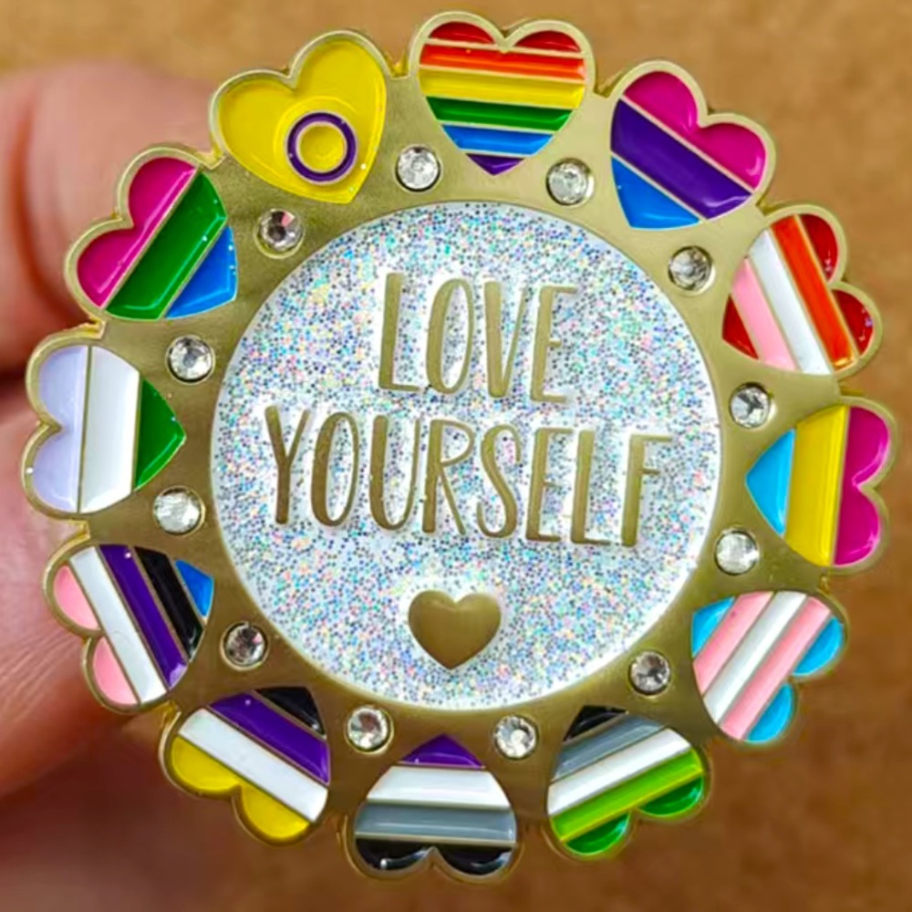 Love Yourself Pin